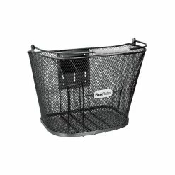 AGU Lenkerkorb Metall Fastrider Abnehmbar Schwarz