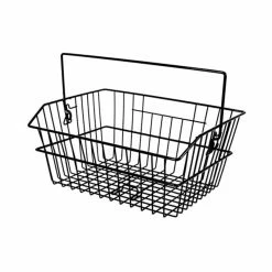 Artex Korb Unix Auf Gep&auml;cktr&auml;ger 40x30x19 Cm Grob Plastifiziert Schwarz