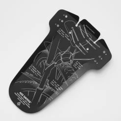 Ass-savers Ass Savers MUDDER, MTB Front Mudguard, Black -Anbauten Verkäufe ass savers mudder mtb front mudguard black5