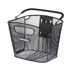 Basil Bold Front KF VR-Korb, Schwarz
