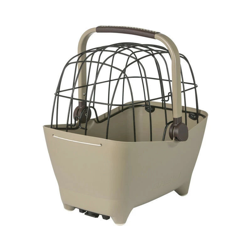 Basil Buddy Hundefahrradkorb MIK, Biscoti Brown 2 Basil Buddy Hundefahrradkorb MIK, Biscoti Brown – Bild 2