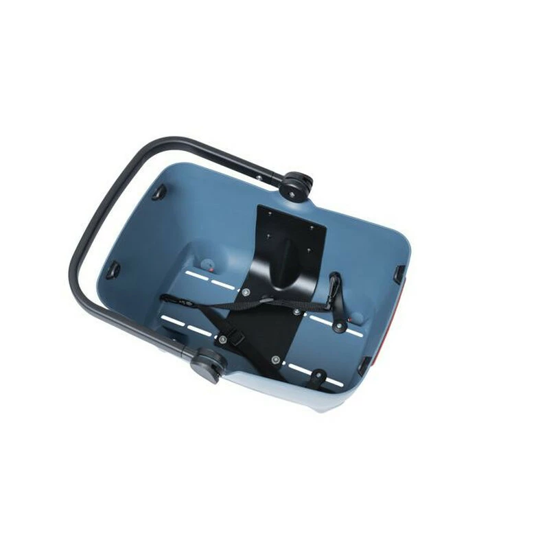 Basil BUDDY KF Hundefahrradkorb, Faded Denim Inkl. KF Adapterplatte, Kissen, Halsband Verstellbarer Tragebügel L44xB32xH22 Cm, 32L, Klickfix Adapterplatte Inkl. 4 Basil BUDDY KF Hundefahrradkorb, Faded Denim Inkl. KF Adapterplatte, Kissen, Halsband Verstellbarer Tragebügel L44xB32xH22 Cm, 32L, Klickfix Adapterplatte Inkl. – Bild 4