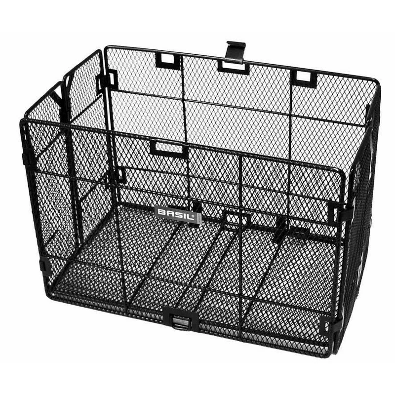 Basil Catania Rad-Klappkorb, Schwarz 33 X 20 X 23 Cm 1 Basil Catania Rad-Klappkorb, Schwarz 33 X 20 X 23 Cm