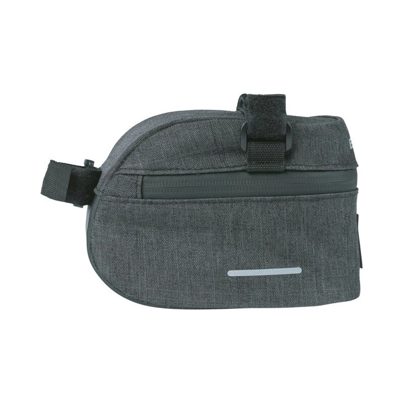 Basil Discovery 365D Rahmentasche M, 1.8L, Schwarz Melee 2 Basil Discovery 365D Rahmentasche M, 1.8L, Schwarz Melee – Bild 2