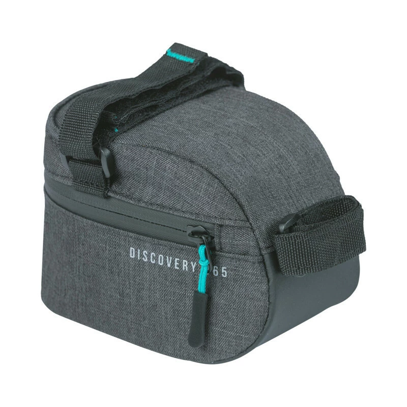 Basil Discovery 365D Rahmentasche M, 1.8L, Schwarz Melee 3 Basil Discovery 365D Rahmentasche M, 1.8L, Schwarz Melee – Bild 3