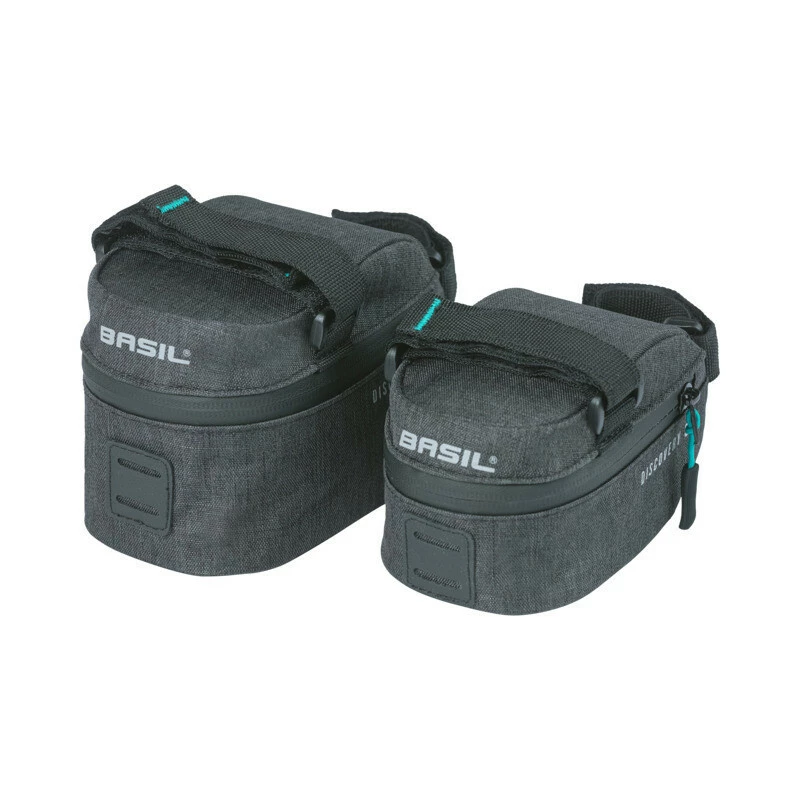 Basil Discovery 365D Rahmentasche M, 1.8L, Schwarz Melee 5 Basil Discovery 365D Rahmentasche M, 1.8L, Schwarz Melee – Bild 5