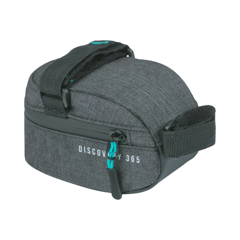 Basil Discovery 365D Satteltasche S, 0.5L, Schwarz Melee 3 Basil Discovery 365D Satteltasche S, 0.5L, Schwarz Melee – Bild 3