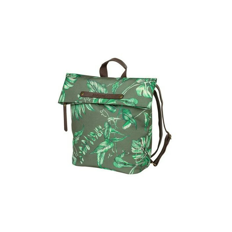 Basil EVER-GREEN BICYCLE DAYPACK, Thyme Green, Recycled PET; Wasserabweisend Rollverschluss Mit Magnet, Reflektierend, 14-19L 1 Basil EVER-GREEN BICYCLE DAYPACK, Thyme Green, Recycled PET; Wasserabweisend Rollverschluss Mit Magnet, Reflektierend, 14-19L