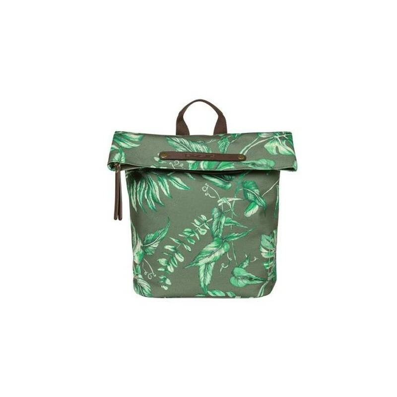 Basil EVER-GREEN BICYCLE DAYPACK, Thyme Green, Recycled PET; Wasserabweisend Rollverschluss Mit Magnet, Reflektierend, 14-19L 2 Basil EVER-GREEN BICYCLE DAYPACK, Thyme Green, Recycled PET; Wasserabweisend Rollverschluss Mit Magnet, Reflektierend, 14-19L – Bild 2