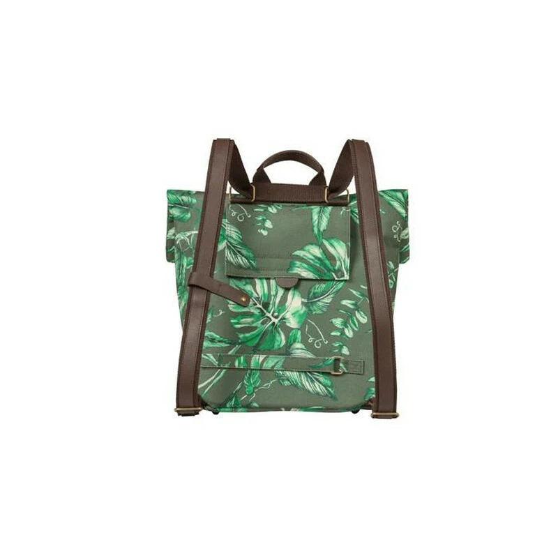 Basil EVER-GREEN BICYCLE DAYPACK, Thyme Green, Recycled PET; Wasserabweisend Rollverschluss Mit Magnet, Reflektierend, 14-19L 5 Basil EVER-GREEN BICYCLE DAYPACK, Thyme Green, Recycled PET; Wasserabweisend Rollverschluss Mit Magnet, Reflektierend, 14-19L – Bild 5