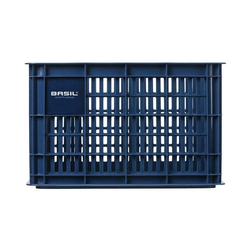 BASIL Fahrradkiste Crate Kunststoff-Fahrradkasten, Medium 33L, Blau 1 BASIL Fahrradkiste Crate Kunststoff-Fahrradkasten, Medium 33L, Blau
