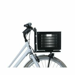 BASIL Fahrradkiste Crate Kunststoff-Fahrradkasten, Medium 33L, Schwarz -Anbauten Verkäufe basil fahrradkiste crate kunststoff fahrradkasten medium 33l schwarz5