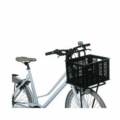 BASIL Fahrradkiste Crate Kunststoff-Fahrradkasten, Medium 33L, Schwarz -Anbauten Verkäufe basil fahrradkiste crate kunststoff fahrradkasten medium 33l schwarz6