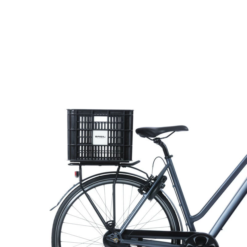 Basil Fahrradkiste L, 40L, Recycelter Kunststoff, Black 6 Basil Fahrradkiste L, 40L, Recycelter Kunststoff, Black – Bild 6