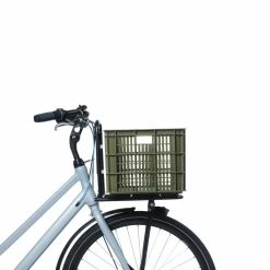 Basil Fahrradkiste L, 40L, Recycelter Kunststoff, Moss Green -Anbauten Verkäufe basil fahrradkiste l 40l recycelter kunststoff moss green4
