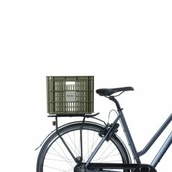 Basil Fahrradkiste L, 40L, Recycelter Kunststoff, Moss Green -Anbauten Verkäufe basil fahrradkiste l 40l recycelter kunststoff moss green6