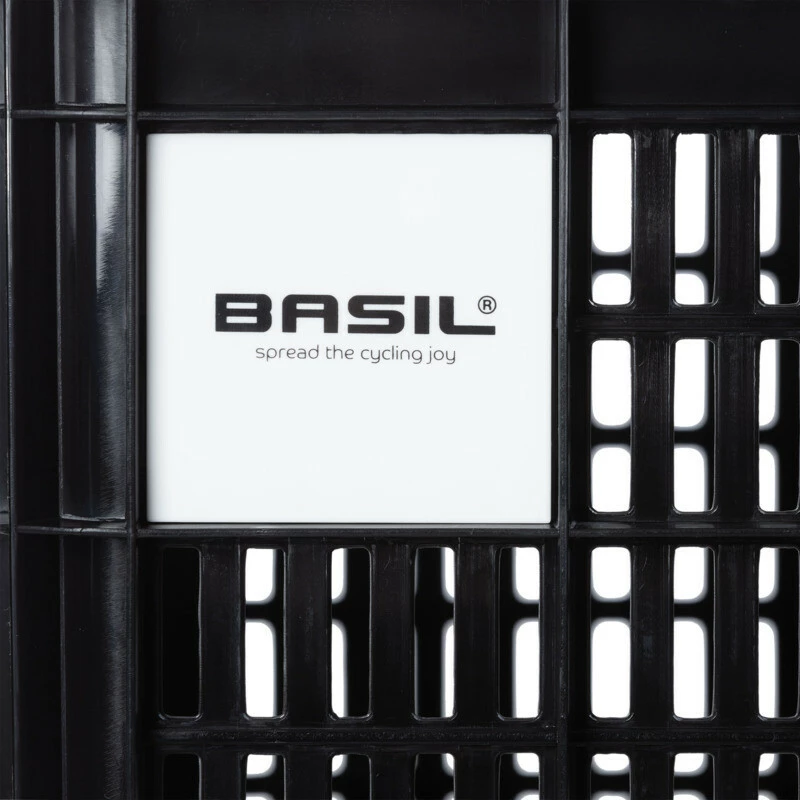 Basil Fahrradkiste M, 29.5L, Recycelter Kunststoff, Black 3 Basil Fahrradkiste M, 29.5L, Recycelter Kunststoff, Black – Bild 3