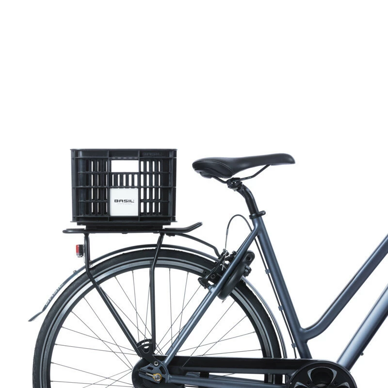 Basil Fahrradkiste S, 17.5L, Recycelter Kunststoff, Black 6 Basil Fahrradkiste S, 17.5L, Recycelter Kunststoff, Black – Bild 6