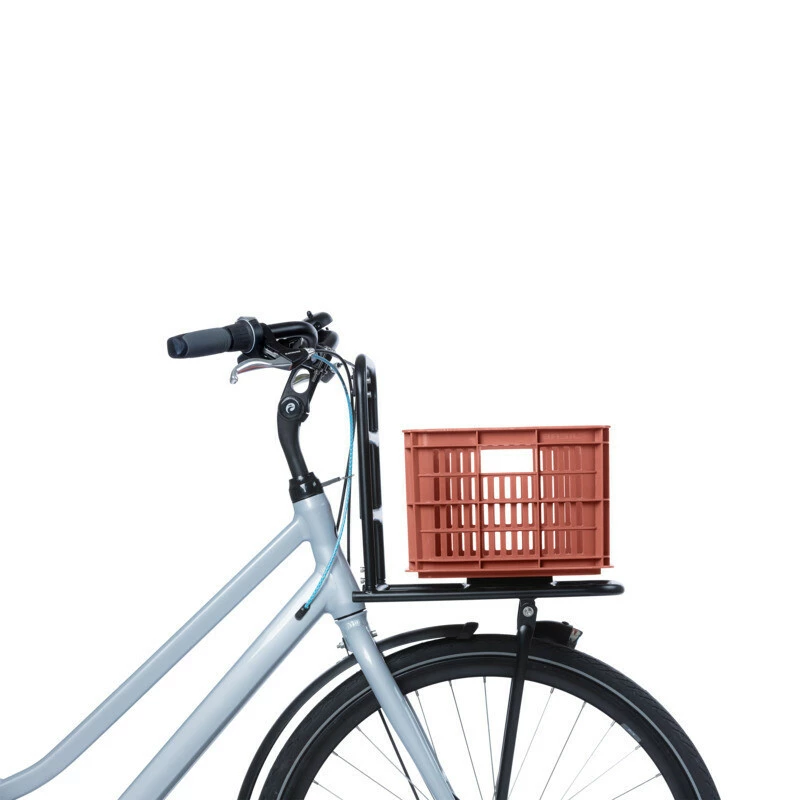 Basil Fahrradkiste S, 17.5L, Recycelter Kunststoff,terra Red 4 Basil Fahrradkiste S, 17.5L, Recycelter Kunststoff,terra Red – Bild 4
