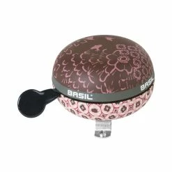 BASIL Fahrradklingel Boh&egrave;me Fahrradklingel, 80mm &Oslash;, Rot