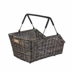 BASIL Fahrradkorb Cento Rattan MIK Hinten BASIL CENTO-RATTAN LOOK MIK, HR-Korb, Braun