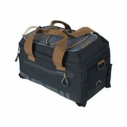 BASIL Gepäckträgertasche Miles, Schwarz/grau BASIL MILES TOPCASE, Gepäckträgertasche, 7L, Schwarz/grau