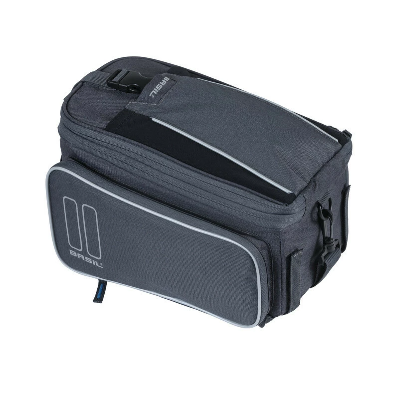 BASIL Gepäckträgertasche Sport Design, Grau BASIL SPORT DESIGN TRUNKBAG, Gepäckträgertasche, 7-12L, Grau 5 BASIL Gepäckträgertasche Sport Design, Grau BASIL SPORT DESIGN TRUNKBAG, Gepäckträgertasche, 7-12L, Grau – Bild 5