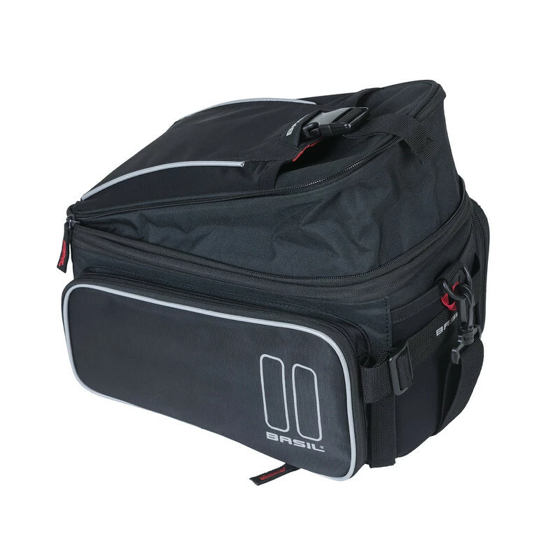 BASIL Gepäckträgertasche Sport Design, Schwarz BASIL SPORT DESIGN TRUNKBAG, Gepäckträgertasche, 7-12L, Schwarz 4 BASIL Gepäckträgertasche Sport Design, Schwarz BASIL SPORT DESIGN TRUNKBAG, Gepäckträgertasche, 7-12L, Schwarz – Bild 4