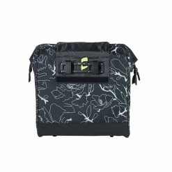Basil Grand Flower Fahrradshopper, 23L, Schwarz-weiss Hook On-System, Refl., 23L -Anbauten Verkäufe basil grand flower fahrradshopper 23l schwarz weiss hook on system refl 23l4