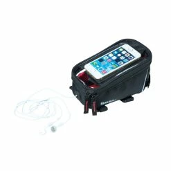 Basil SPORT DESIGN FRAME BAG, Rahmentasche, 1L, Schwarz -Anbauten Verkäufe basil sport design frame bag rahmentasche 1l schwarz3