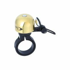 Bike Attitude Glocke 22.2 Oder 25.4 Mm Drehbar Aus Messing M. Hammer Schwarz