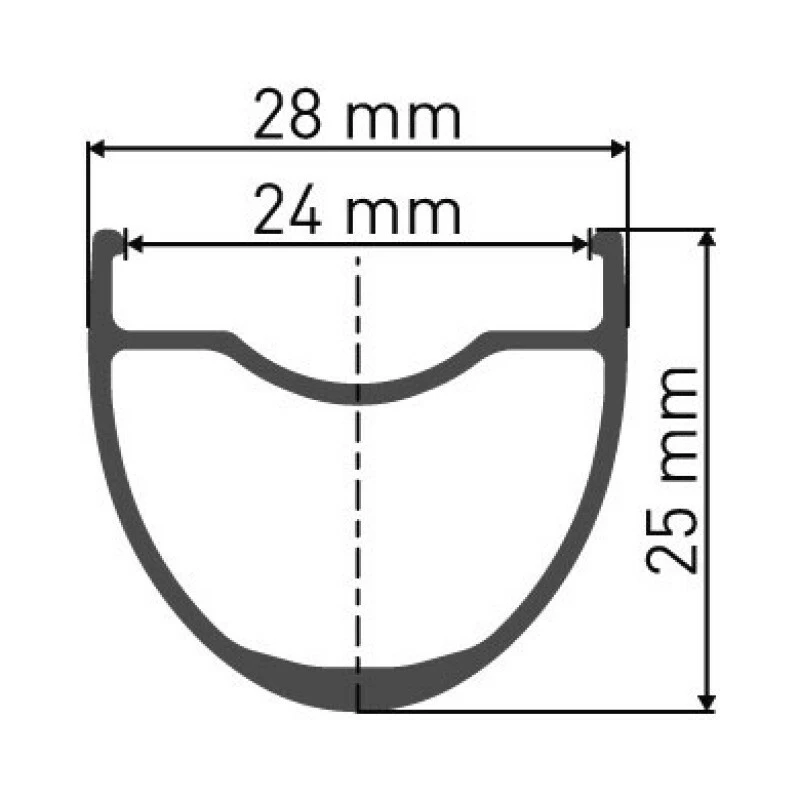 Dt-swiss DT Felge G 540 700c, 32 Loch, 25mm, Schwarz 3 Dt-swiss DT Felge G 540 700c, 32 Loch, 25mm, Schwarz – Bild 3