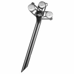 Ergotec Sattelst&uuml;tze, FUTURA 27.2 X 400mm Versatz:-10&deg;/+50&deg; L4 AL6061 Black-sand L4