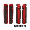Fulcrum Bremsgummi F&uuml;r Felgen CARBON Shimano Bremsen, BR-BO500X1 Karton &agrave; 2 Paar Rot