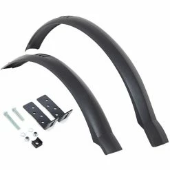 Hebie Schutzblech-Set Taipan 20 MTB, Schwarz, 20", 50mm Breit