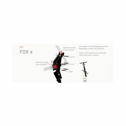 Hebie Seitenst&auml;nder Fox S, Schwarz, 26"- 28", Klemmmontage, Max. 25kg -Anbauten Verkäufe hebie seitenstaender fox s schwarz 26 28 klemmmontage max 25kg5