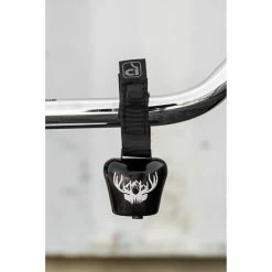 Incirca Glocke, COWBELL, Schwarz Mit Hirsch