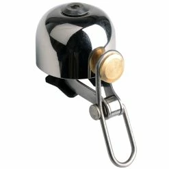 Incirca Glocke, "Velo Klang", Silber Chrom