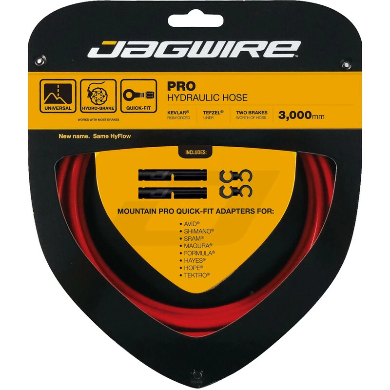 Jagwire Bremsschlauch, PRO HYDRAULIC 5mm 3m Kevlar Reinforced Red 2 Jagwire Bremsschlauch, PRO HYDRAULIC 5mm 3m Kevlar Reinforced Red – Bild 2