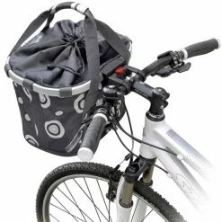 KLICKFIX Klick-fix Reisenthel Bikebasket, Bubbles Anthrazit Lenkerkorb, Volumen: 15 Liter, Max. 5 Kg -Anbauten Verkäufe klick fix reisenthel bikebasket bubbles anthrazit lenkerkorb volumen 15 liter max 5 kg4