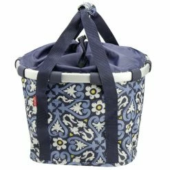 KLICKFIX Klick-fix Reisenthel Bikebasket, Floral 1 Lenkerkorb Volumen: 15 Liter, Max. 5kg