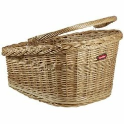 KLICKFIX Klick-fix Weidenkorb GT, Braun F&uuml;r Racktime GT, 47 X 37 X 26cm, Volumen: 20 Liter