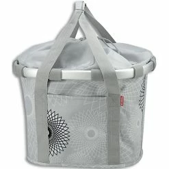 KLICKfix Bikebasket Silber 15l