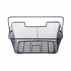Velofactory Korb Auf Gep&auml;cktr&auml;ger 40x30x18 Cm Fein Plastifiziert Schwarz