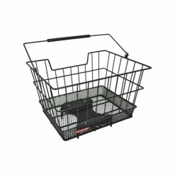 Pletscher Korb Flash Auf Gep&auml;cktr&auml;ger Grob Mit 3-Punkte-Adapter Schwarz