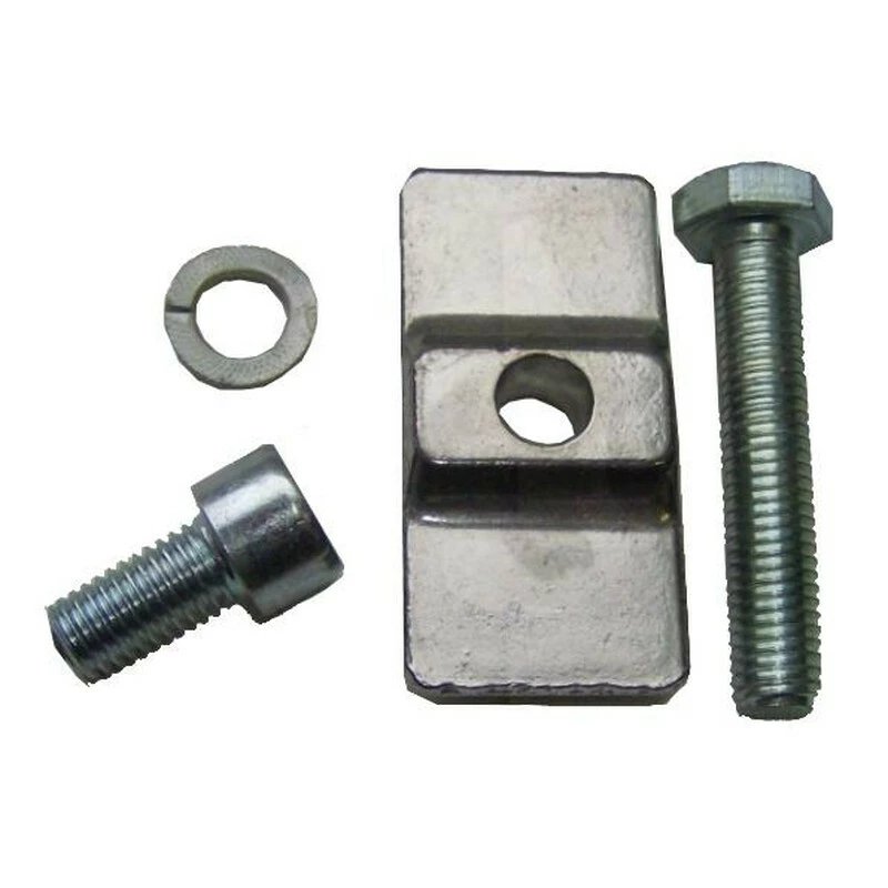 Pletscher Lasche F7, Silber Für 2. Montage, Inkl. Schraube & Federring 1 Pletscher Lasche F7, Silber Für 2. Montage, Inkl. Schraube & Federring