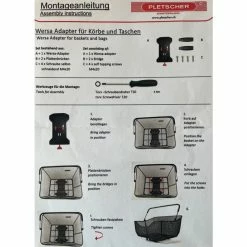 Pletscher Wersa Aluadapter (ohne Korb) 5 Pletscher Wersa Aluadapter (ohne Korb) -Anbauten Verkäufe pletscher wersa aluadapter ohne korb3