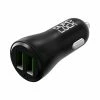Quad Lock Dual USB 12V Car Charger