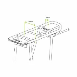 Racktime Federklappe Clamp-It Schwarz 10mm, Passend Zu Stand-it Gep&auml;cktr&auml;ger 100mm Breite -Anbauten Verkäufe racktime federklappe clamp it schwarz 10mm passend zu stand it gepaecktraeger 100mm breite3