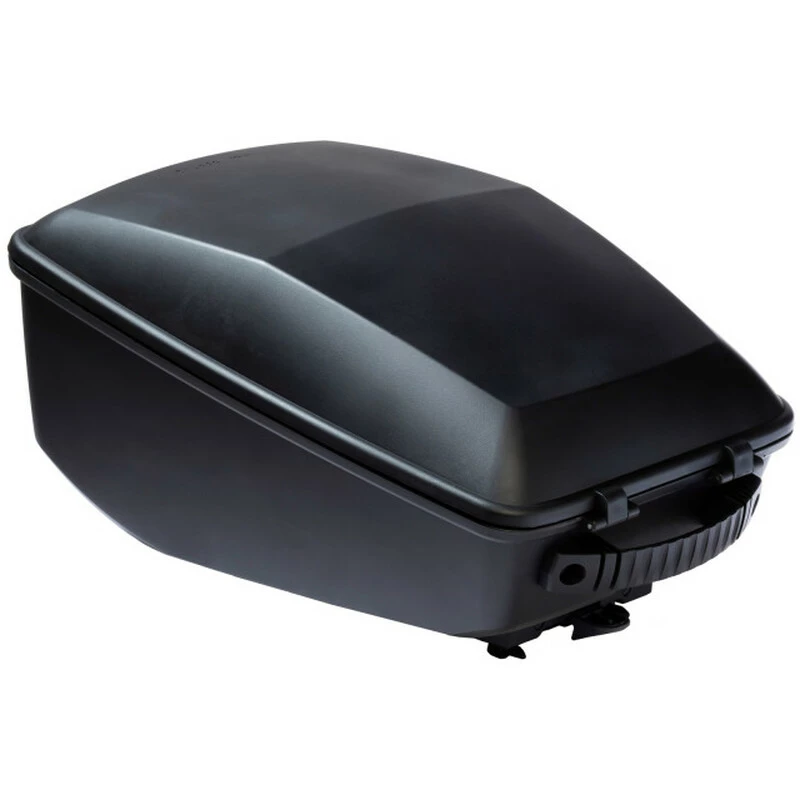 Racktime Gepäckträgerbox Tour Box, Schwarz, 40 X 27 X 22cm, Mit Snap-it Adapter 1 Racktime Gepäckträgerbox Tour Box, Schwarz, 40 X 27 X 22cm, Mit Snap-it Adapter